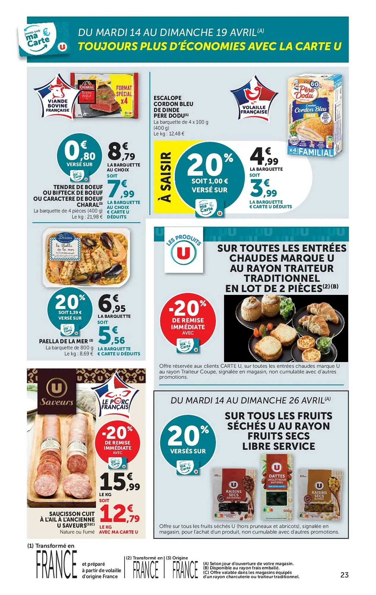 Catalogue Super U du 14 avril au 26 avril 2026 - Catalogue page 23