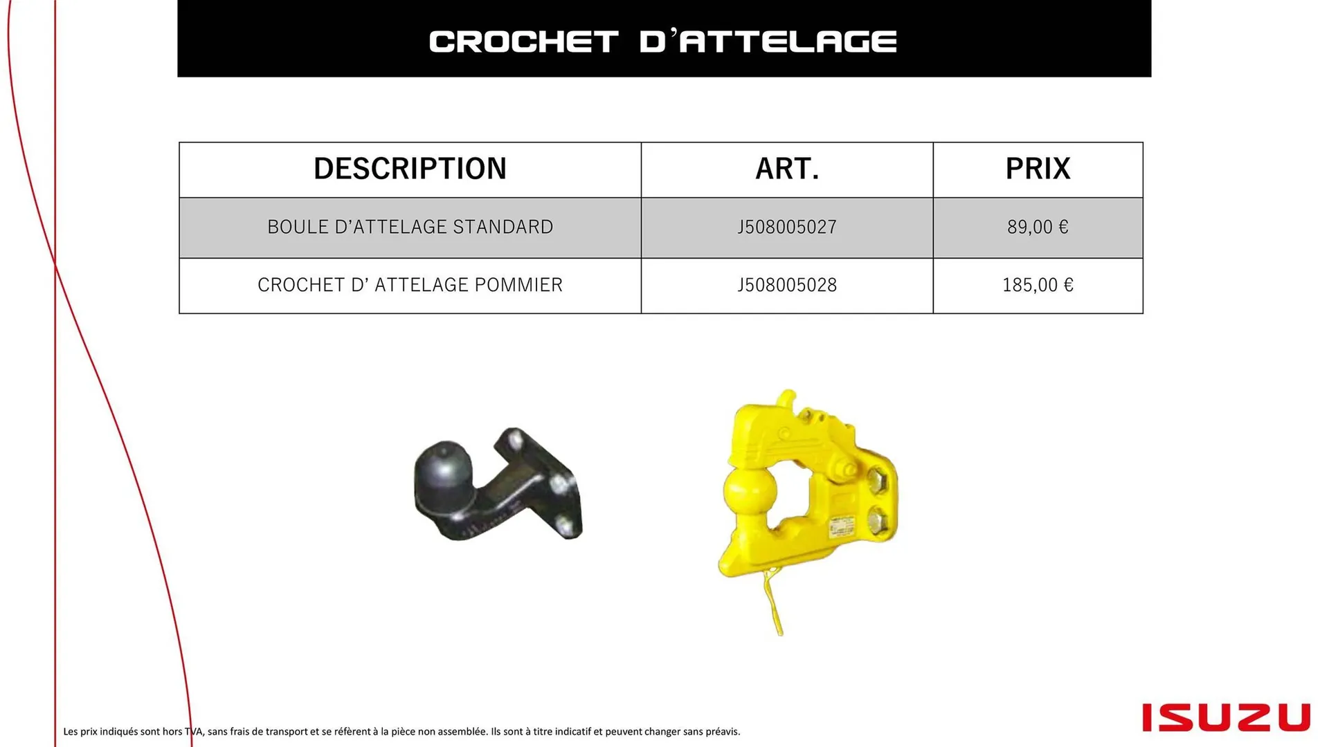 Catalogue Isuzu du 11 novembre au 30 avril 2026 - Catalogue page 4