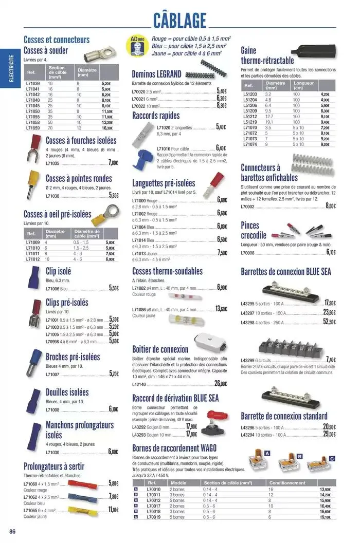 Catalogue Accastillage Diffusion 2025 du 1 janvier au 31 décembre 2025 - Catalogue page 88