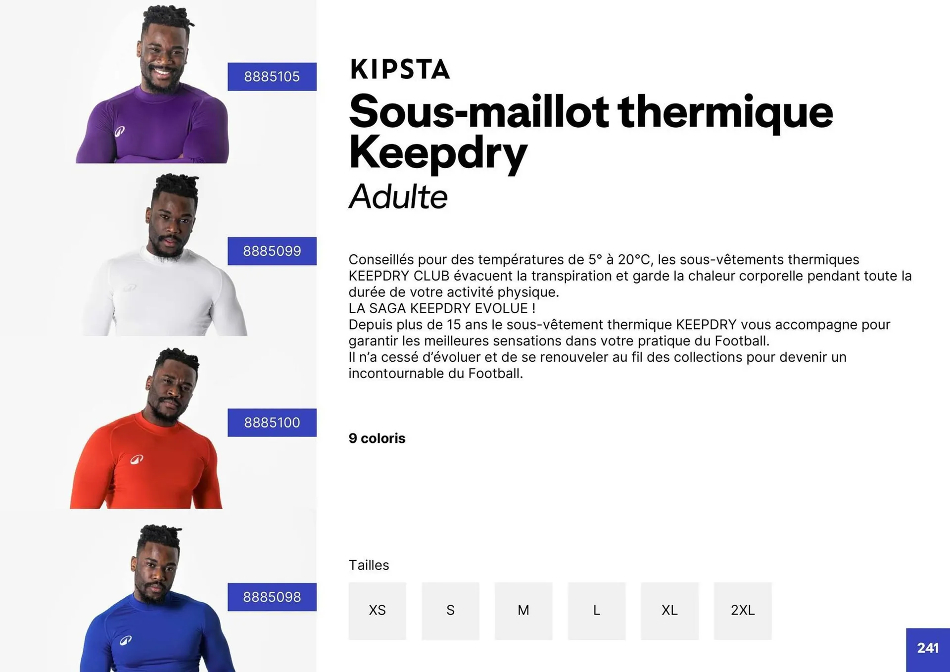 Catalogue Decathlon du 2 avril au 31 décembre 2026 - Catalogue page 241