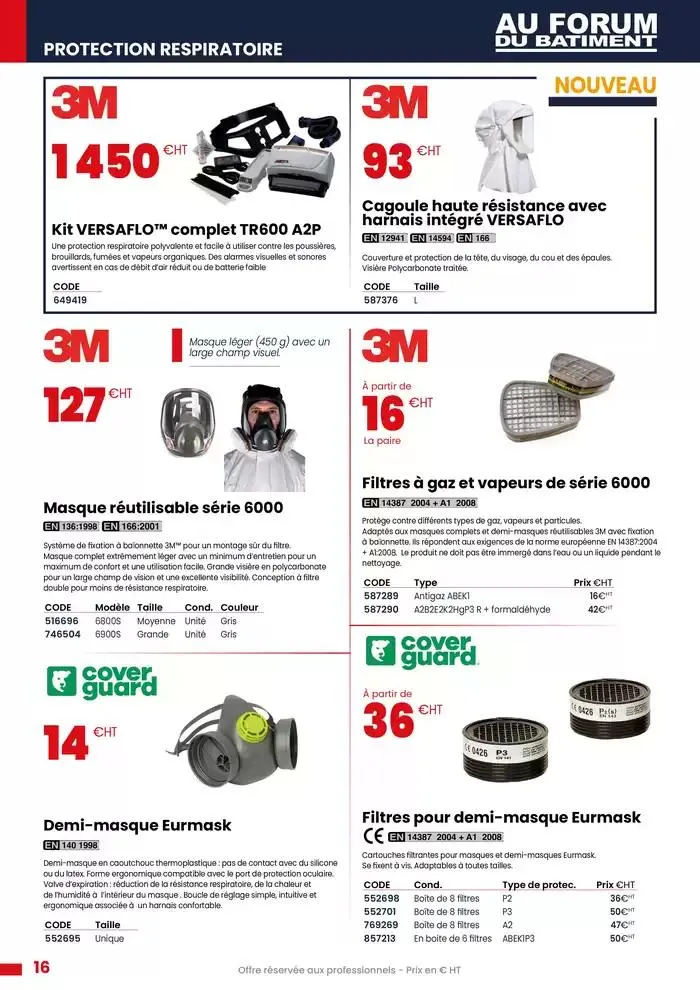 La Selection E.P.I PRINTEMPS - ÉTÉ du 25 avril au 31 août 2025 - Catalogue page 16