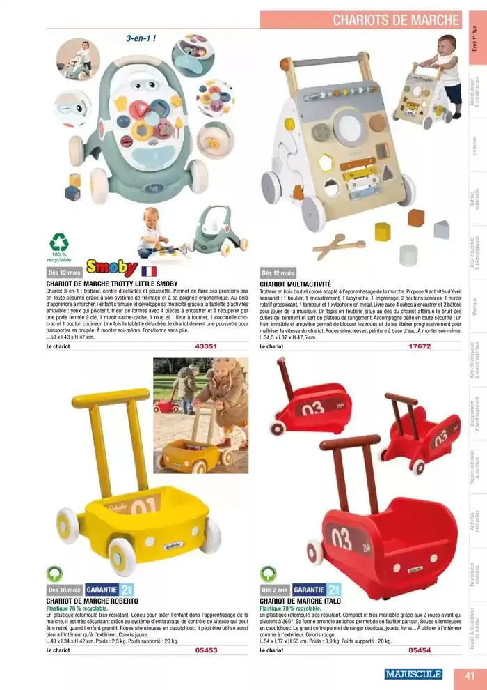 Education And Loisirs Majuscule 2025 du 5 mars au 31 décembre 2025 - Catalogue page 65