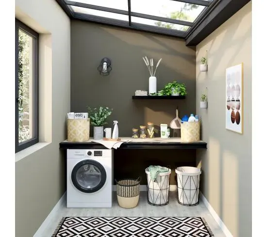 HOTPOINT Lave linge hublot séchant NDB9636KAFR 9kg Blanc