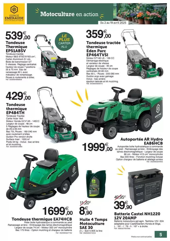 Catalogue Avril en action du 2 avril au 19 avril 2025 - Catalogue page 5