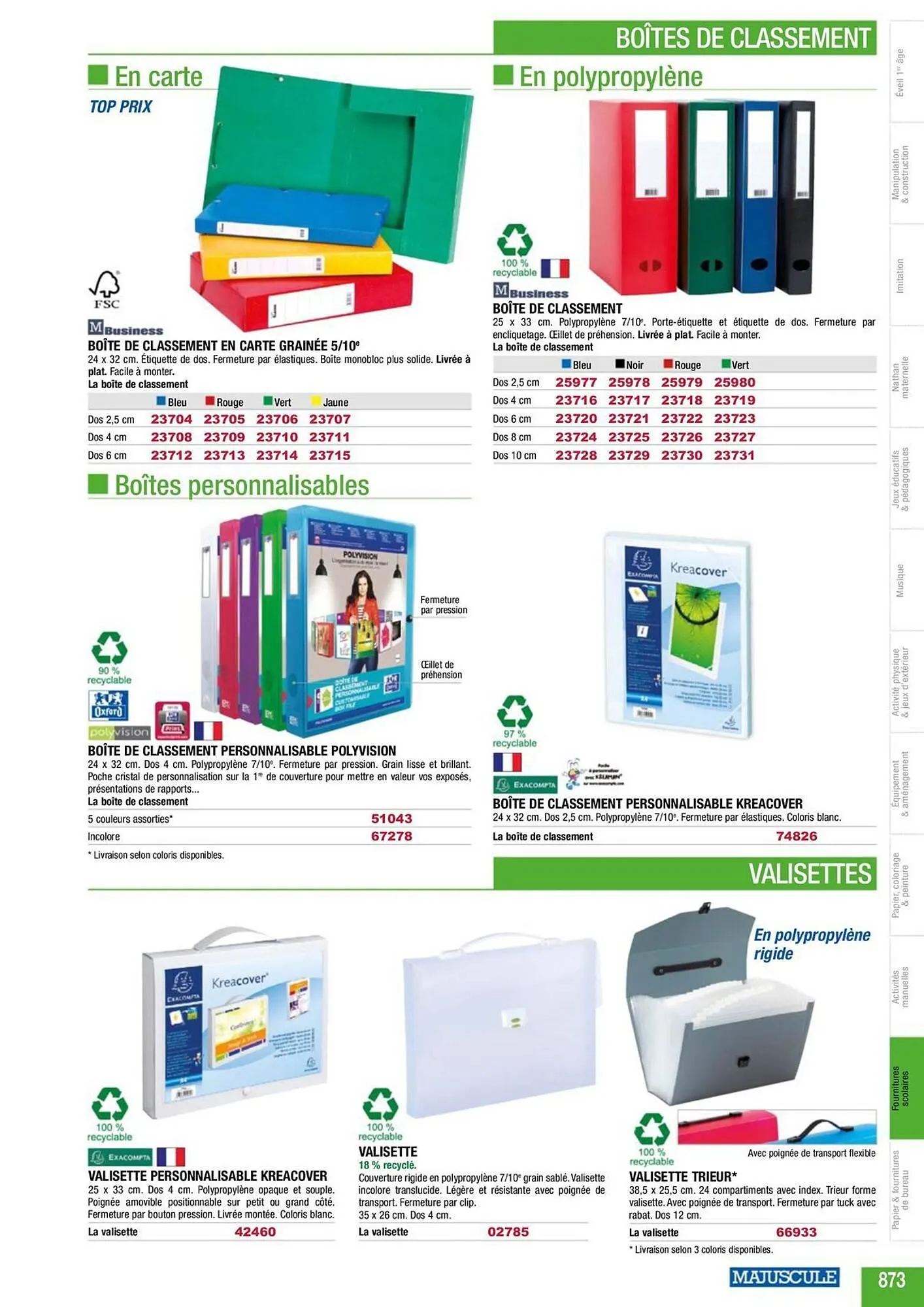 Catalogue Majuscule du 5 mars au 31 décembre 2025 - Catalogue page 897