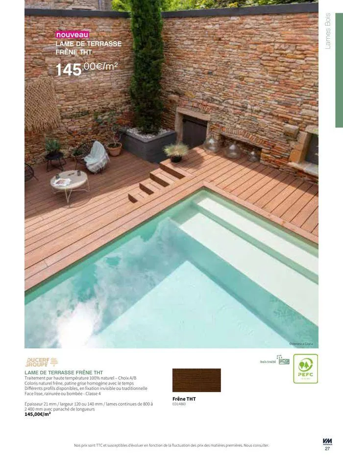 Extériéurs du 14 mars au 20 janvier 2026 - Catalogue page 27