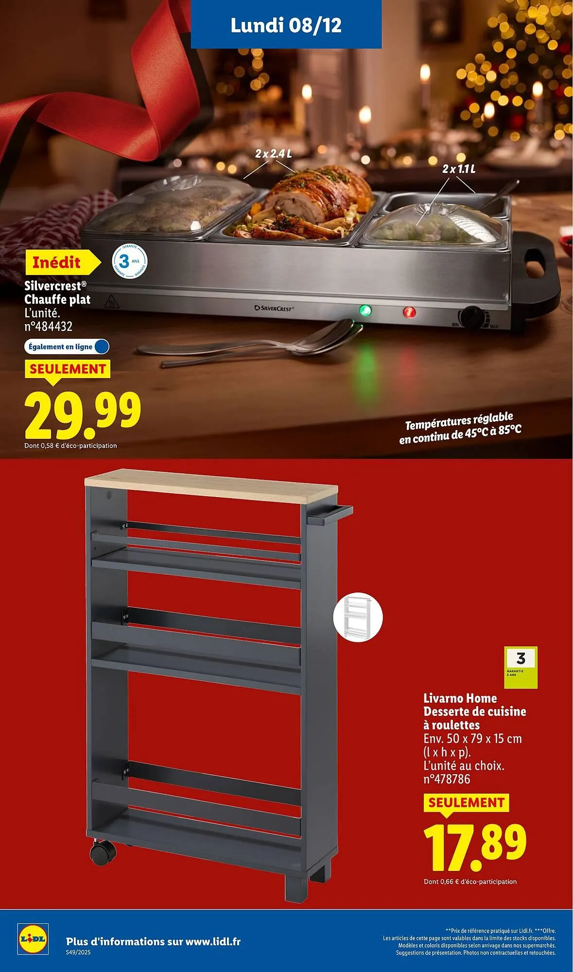 Catalogue Lidl du 4 décembre au 8 décembre 2025 - Catalogue page 30