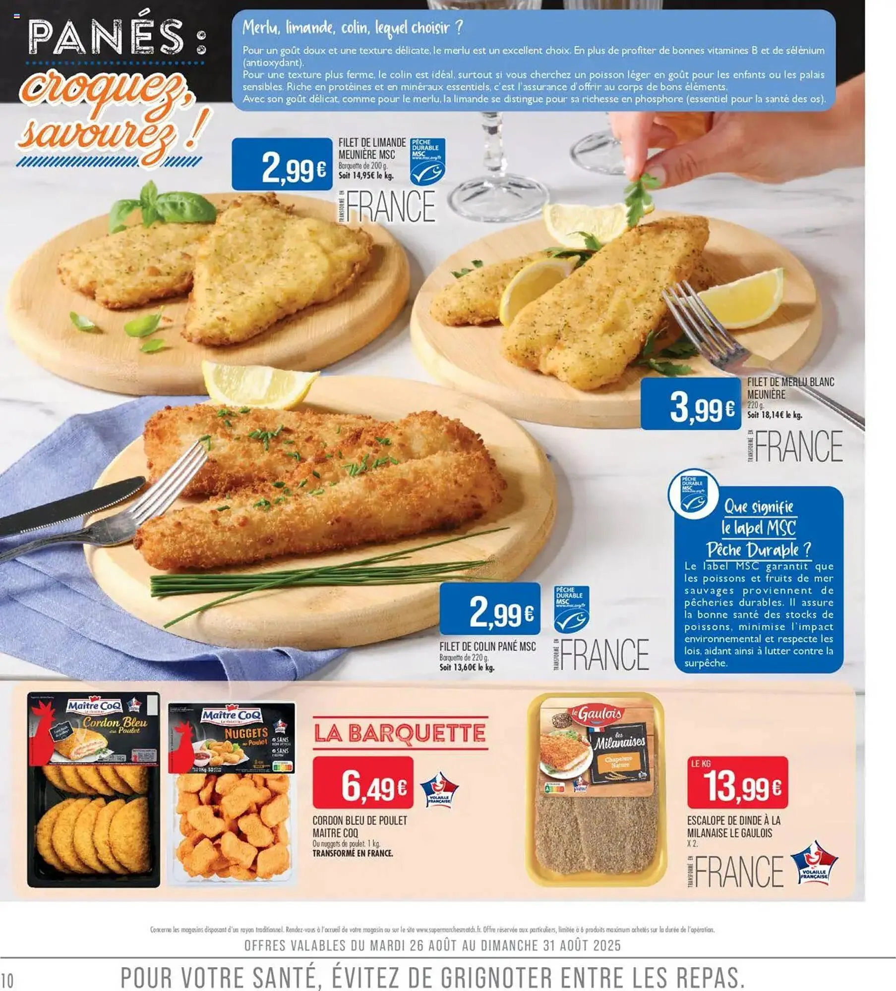 Catalogue Match du 26 août au 7 septembre 2025 - Catalogue page 10