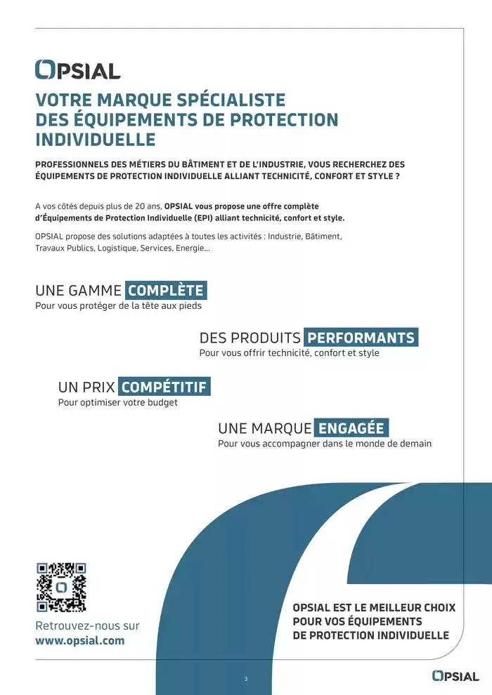 Équipements de Protection Individuelle du 21 janvier au 30 juin 2025 - Catalogue page 3