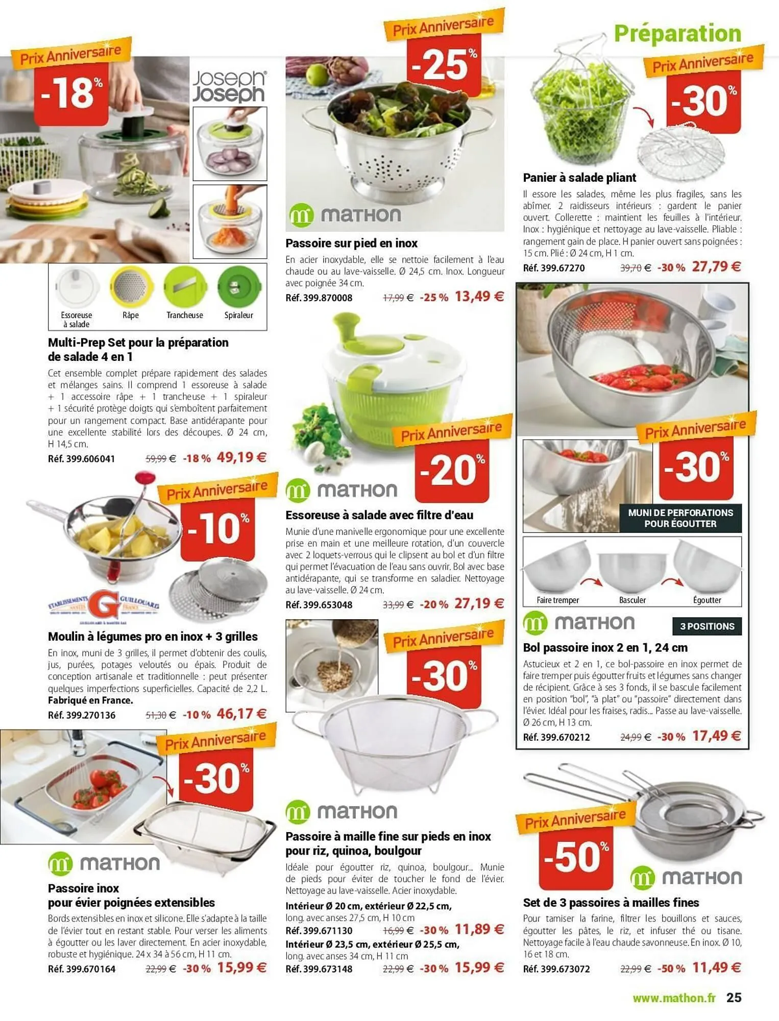 Catalogue Mathon du 12 septembre au 31 décembre 2025 - Catalogue page 25