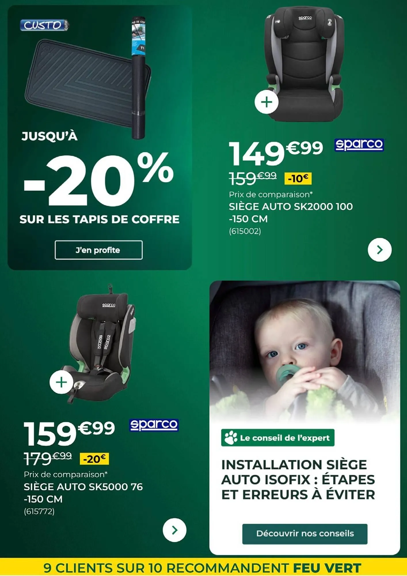 Catalogue Feu Vert du 5 janvier au 27 janvier 2026 - Catalogue page 10