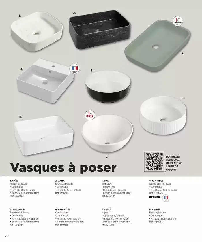 MEUBLES FORMÉO Edition 2025 du 15 avril au 31 décembre 2025 - Catalogue page 20