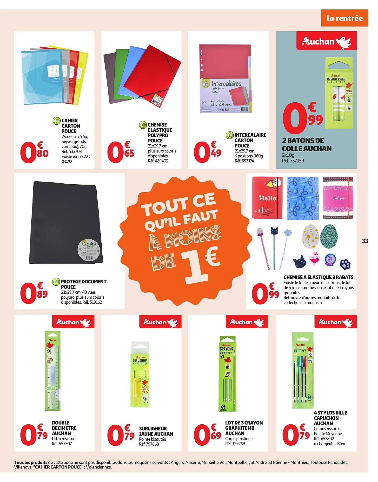 Catalogue Auchan du 24 juin au 6 juillet 2025 - Catalogue page 33