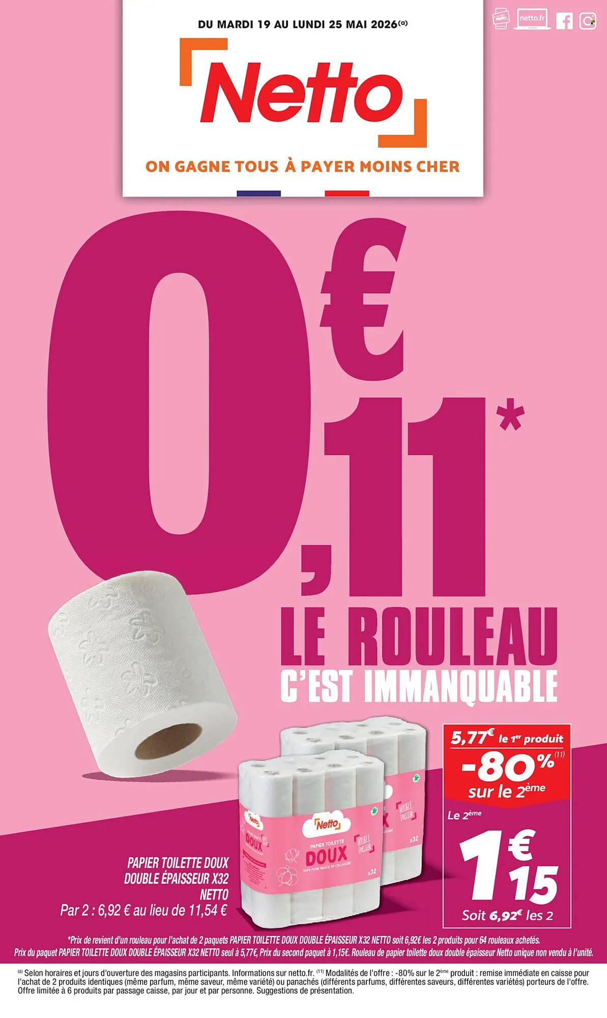 Catalogue Netto du 19 mai au 25 mai 2026 - Catalogue page 1
