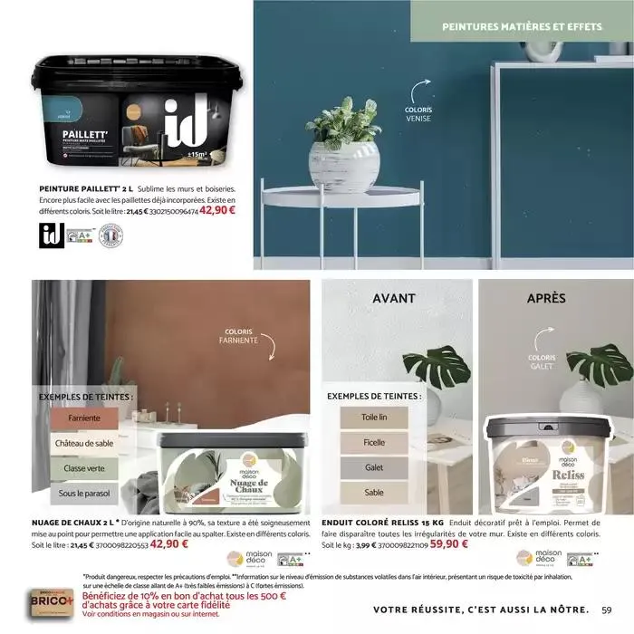 Le guide Projets intérieurs 2025 du 12 février au 12 avril 2025 - Catalogue page 59