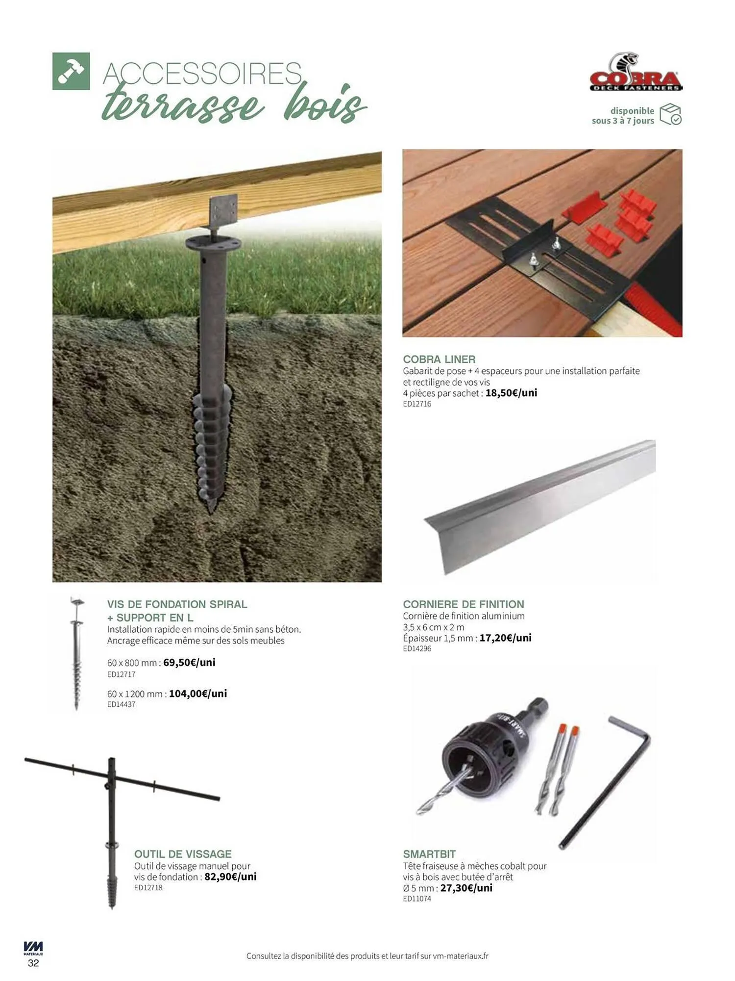 Catalogue VM Matériaux du 14 mars au 20 janvier 2026 - Catalogue page 32