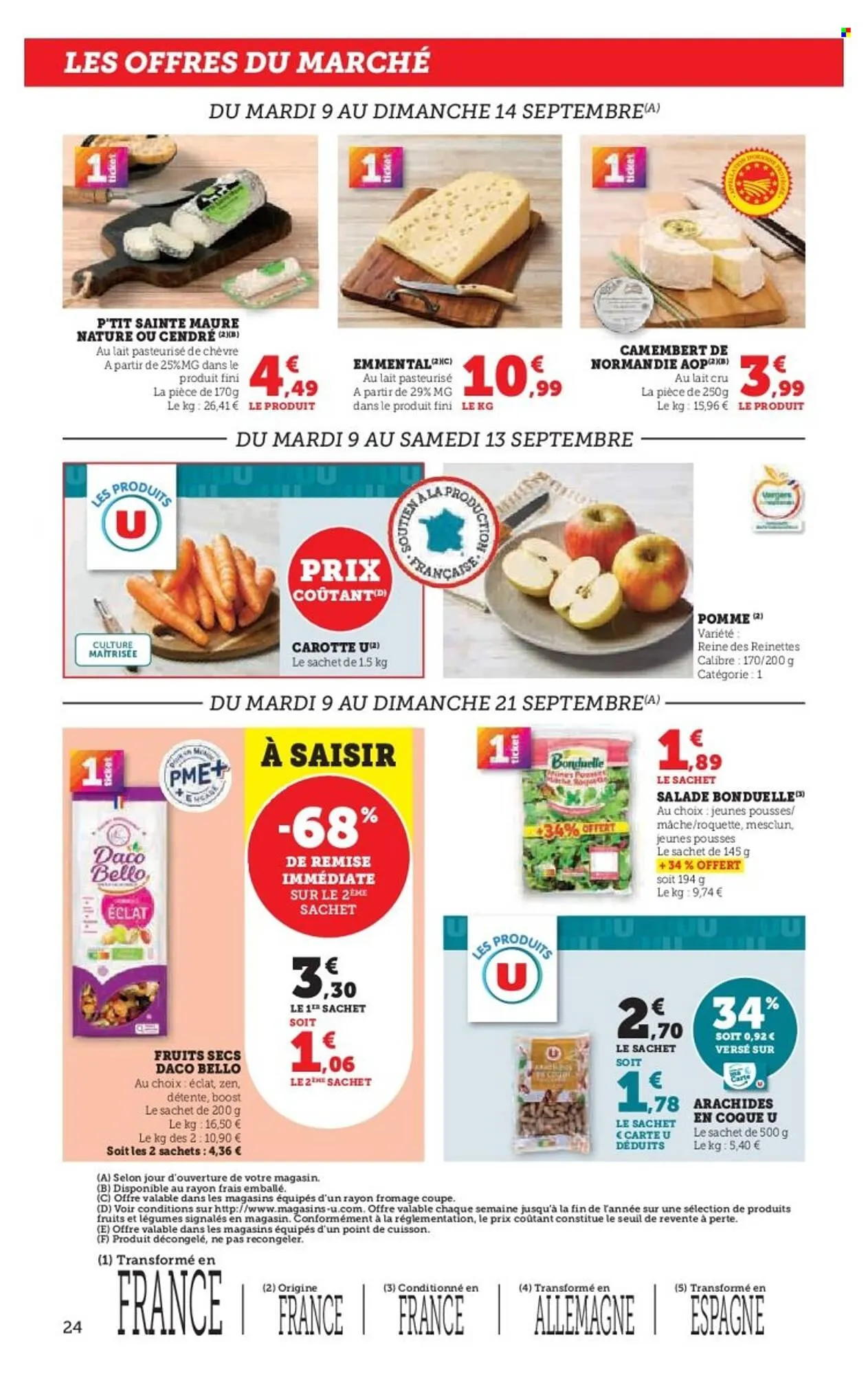 Catalogue Super U du 9 septembre au 21 septembre 2025 - Catalogue page 24
