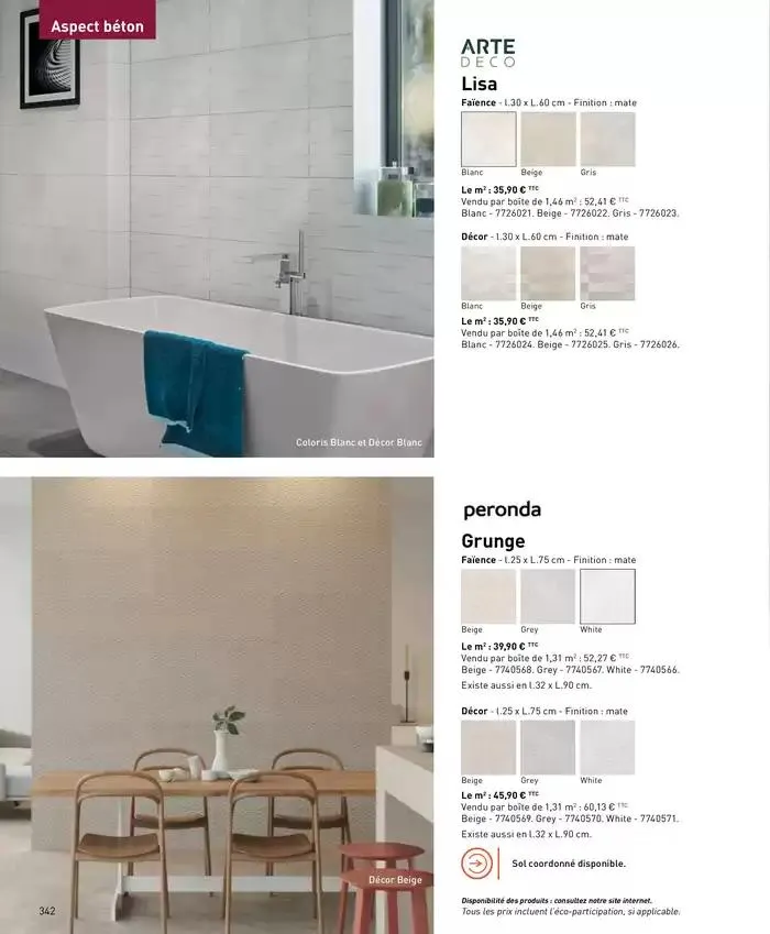 Ma sélection maison 2025 du 4 avril au 31 décembre 2025 - Catalogue page 342