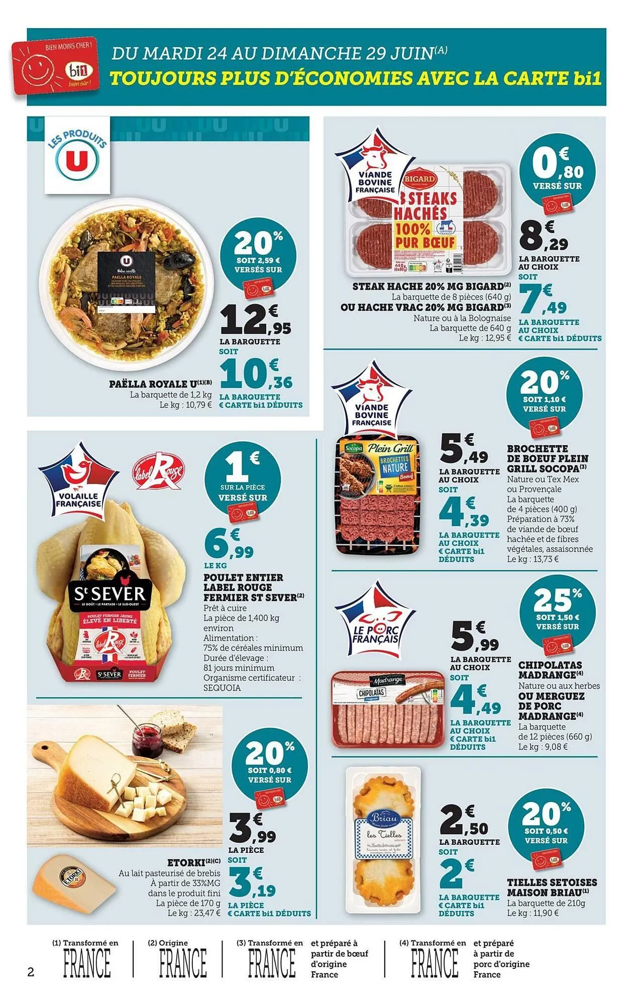 Catalogue Bi1 du 24 juin au 6 juillet 2025 - Catalogue page 2