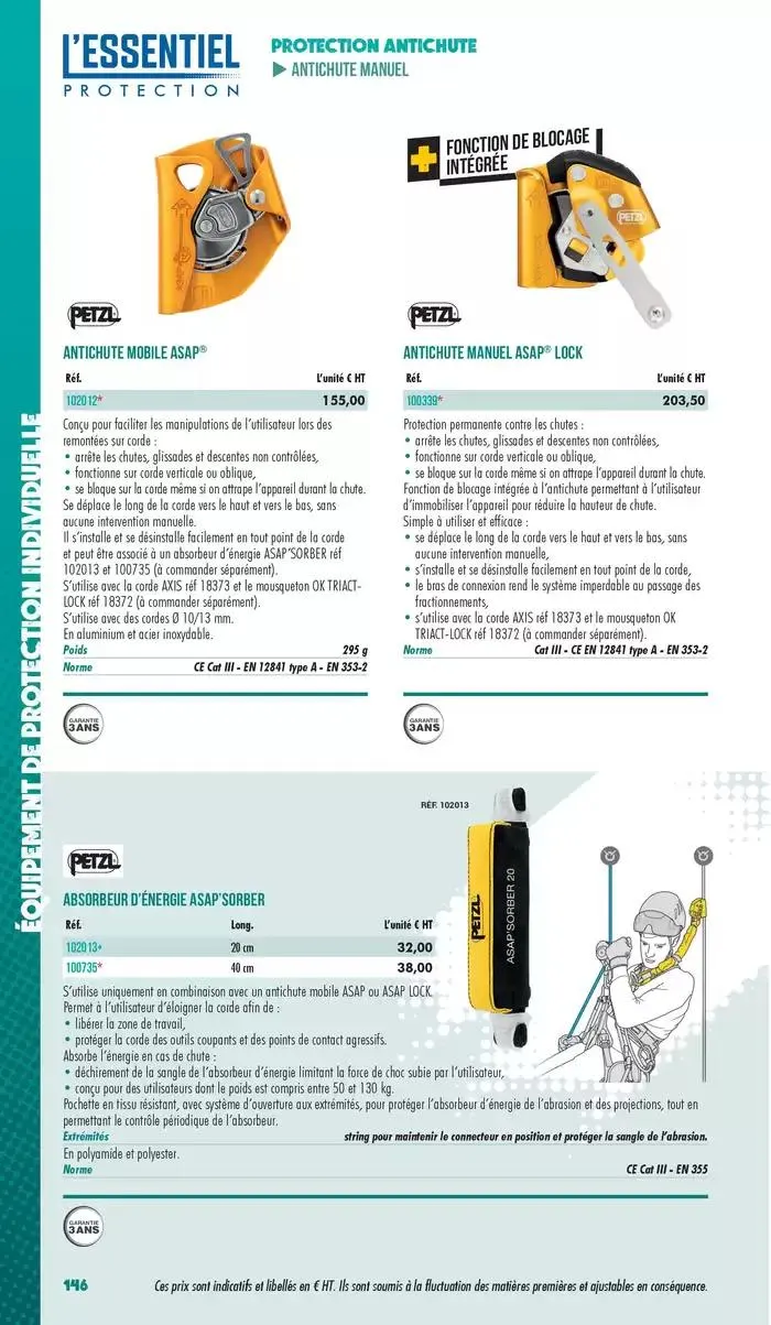 Essentiel Protection 2025 tarifé du 3 mars au 31 décembre 2025 - Catalogue page 148