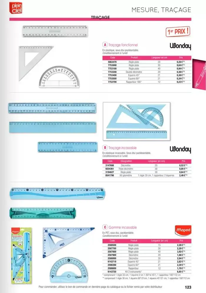 Écoles et loisirs 2025 du 1 janvier au 31 décembre 2025 - Catalogue page 123