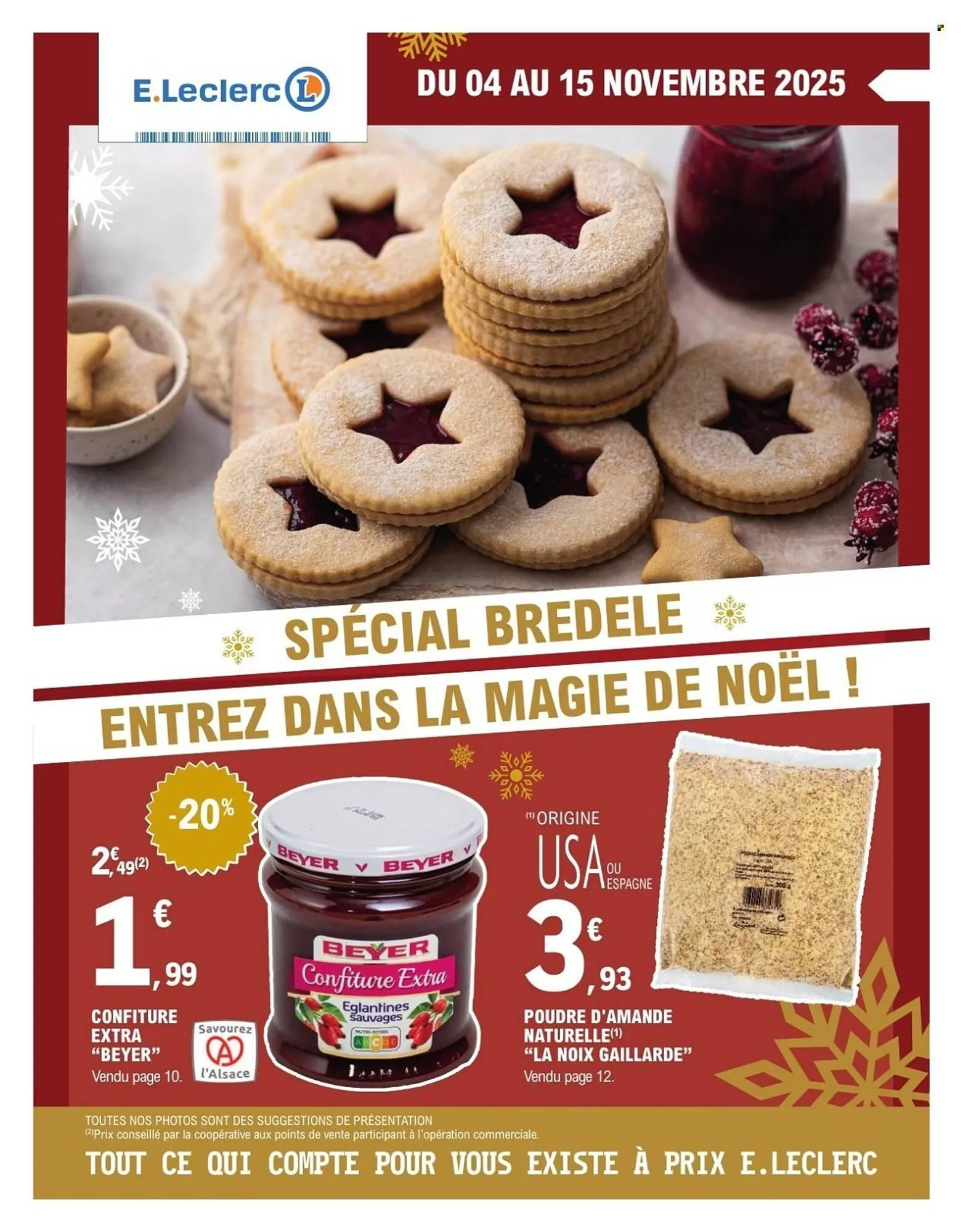 Catalogue E.Leclerc du 4 novembre au 15 novembre 2025 - Catalogue page 1
