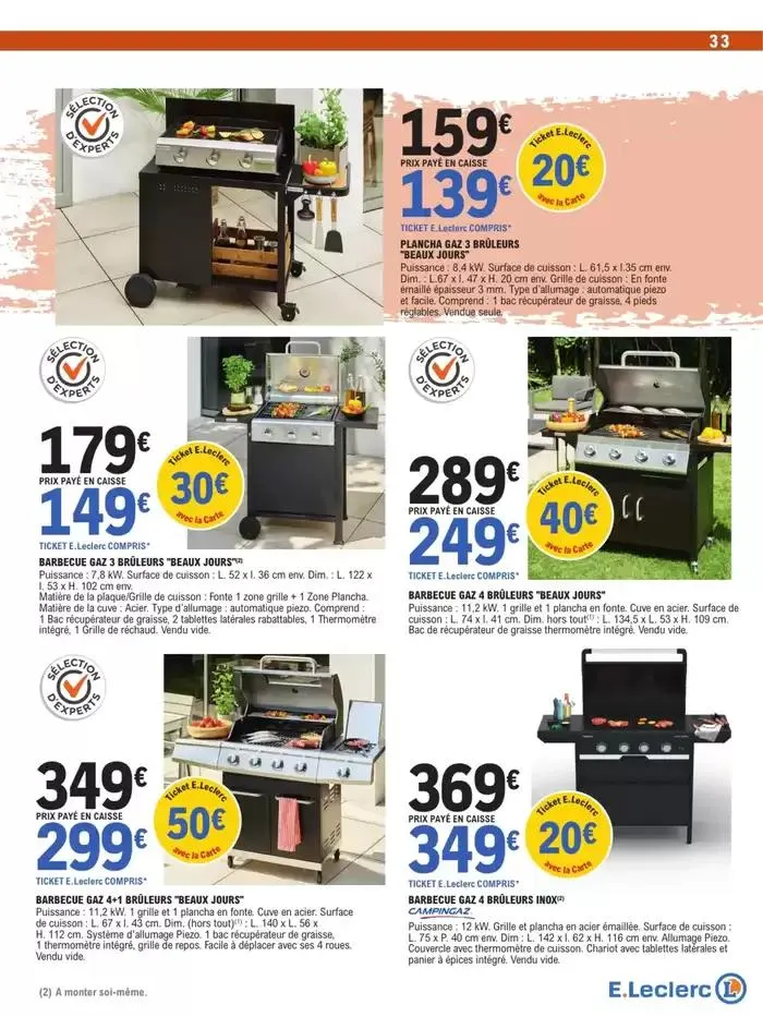 Plein Air Gsa/gss du 1 avril au 19 avril 2025 - Catalogue page 33