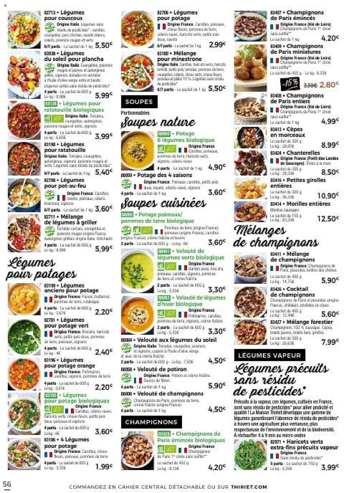 Catalogue Thiriet du 28 octobre au 24 novembre 2025 - Catalogue page 56