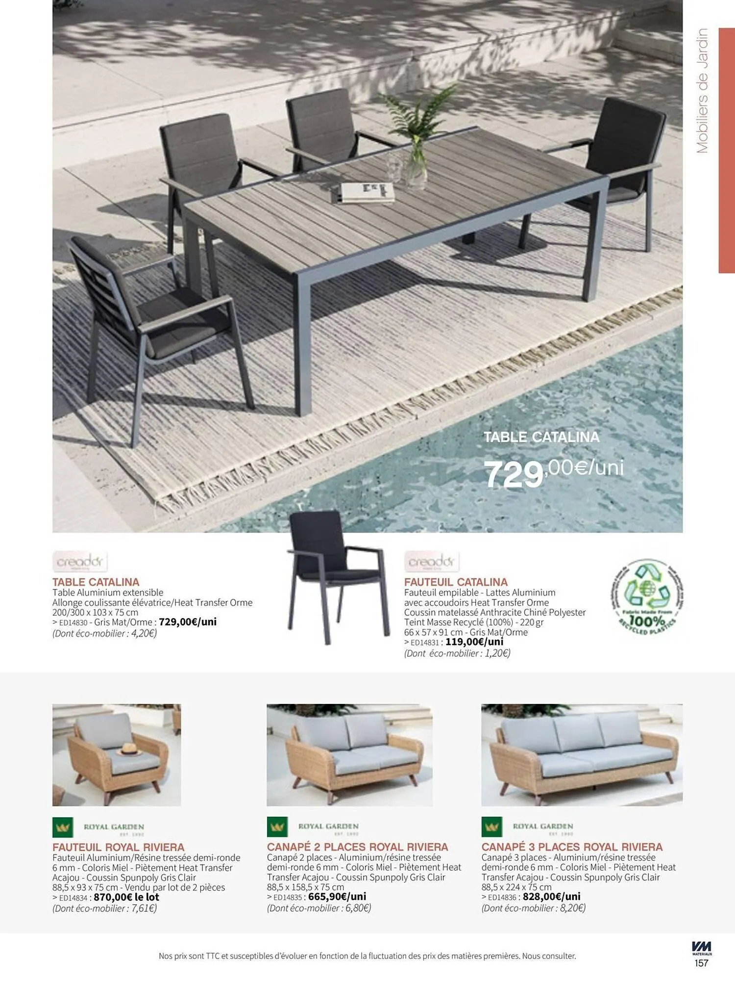 Catalogue VM Matériaux du 11 juin au 30 juin 2026 - Catalogue page 157