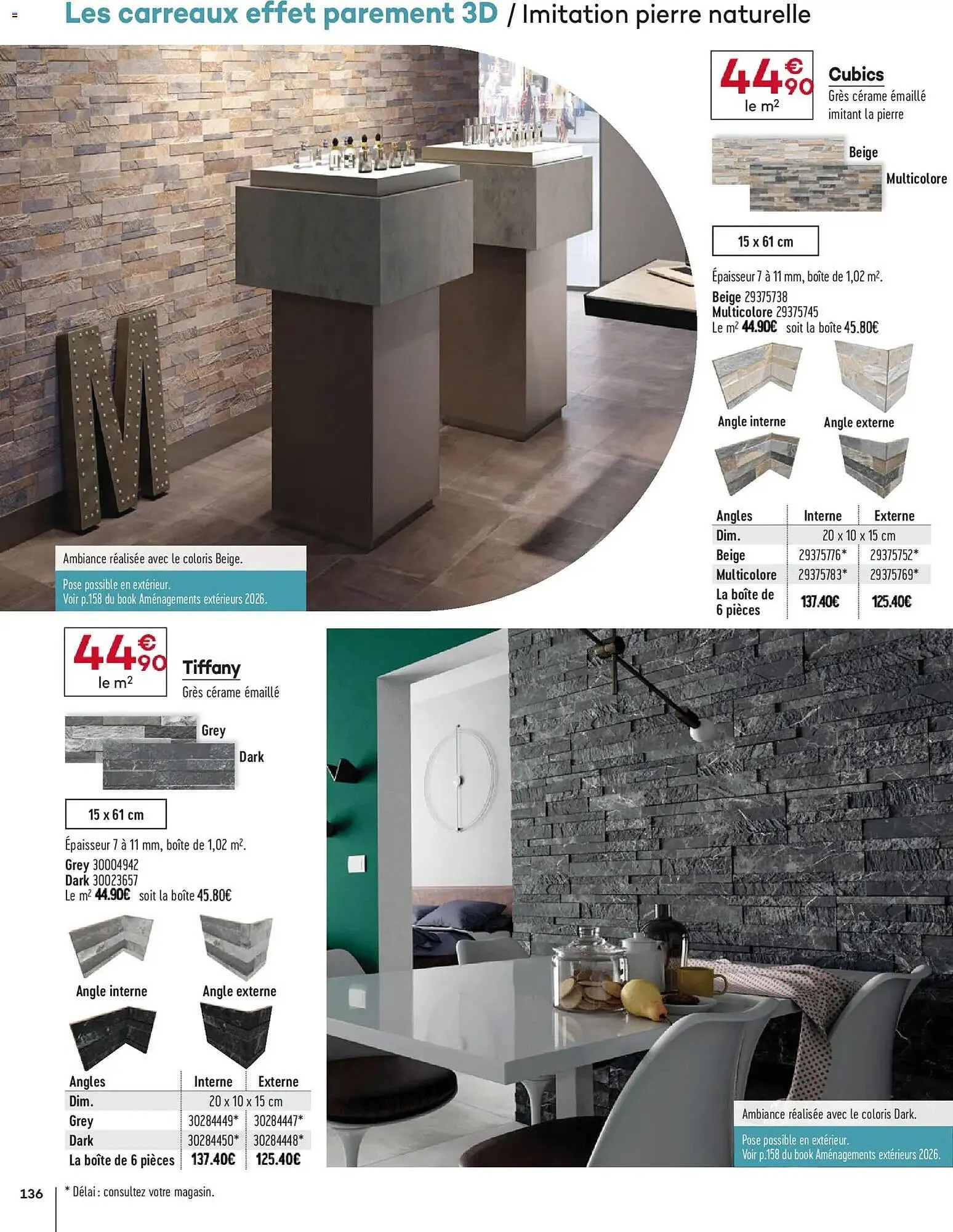 Catalogue Gedimat du 1 avril au 30 avril 2026 - Catalogue page 136