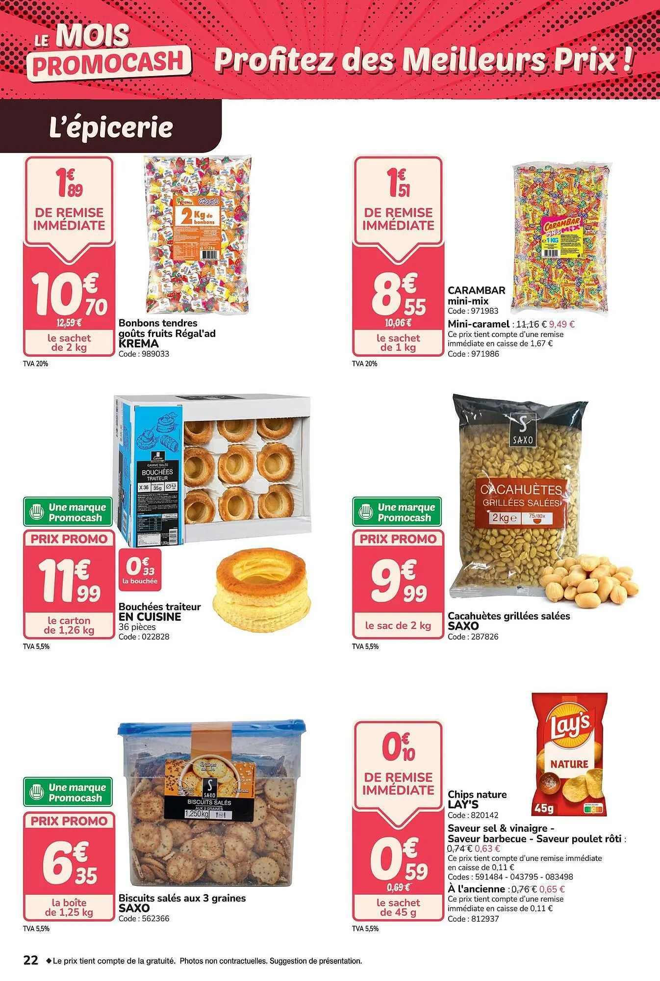 Catalogue Promocash du 31 mars au 25 avril 2026 - Catalogue page 22