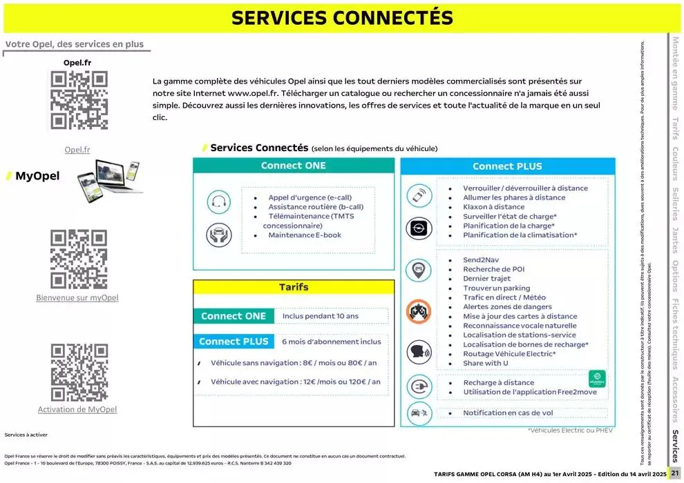 Opel Corsa du 16 avril au 16 avril 2026 - Catalogue page 20