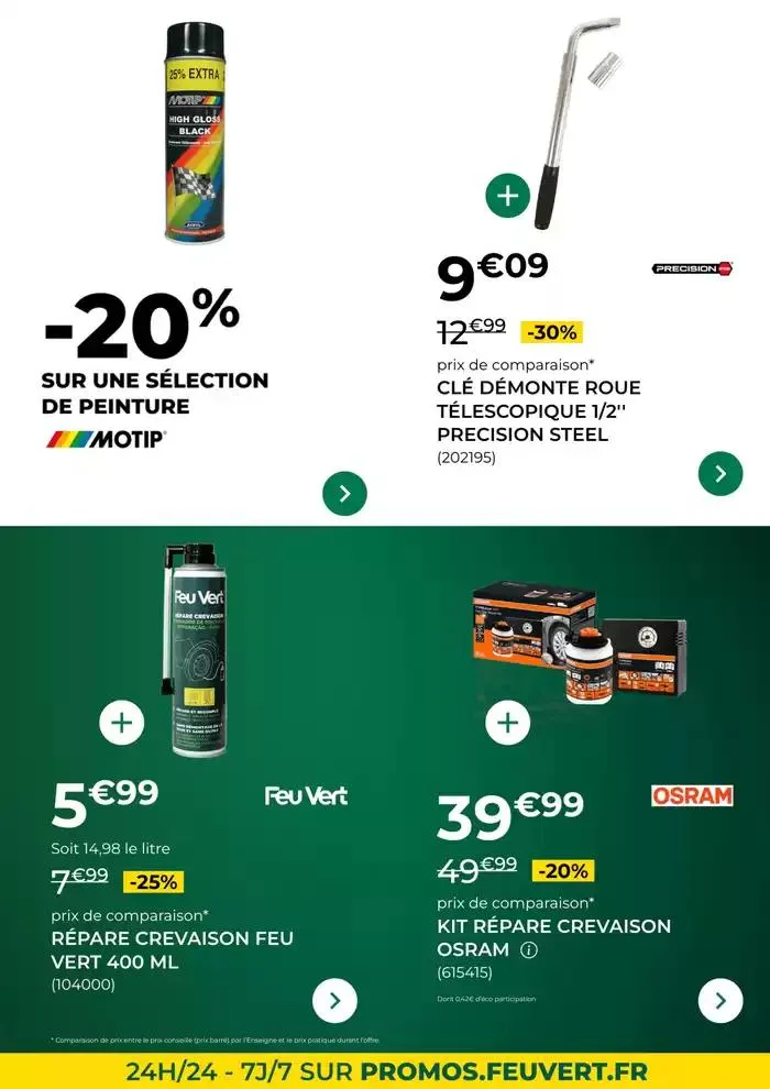 Feu Vert - Opération Coup Double du 3 mars au 25 mars 2025 - Catalogue page 5