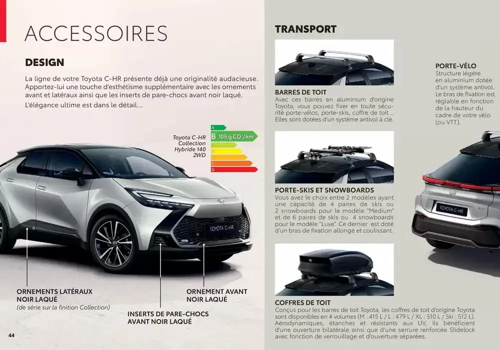 Toyota C-HR du 28 avril au 26 avril 2026 - Catalogue page 44