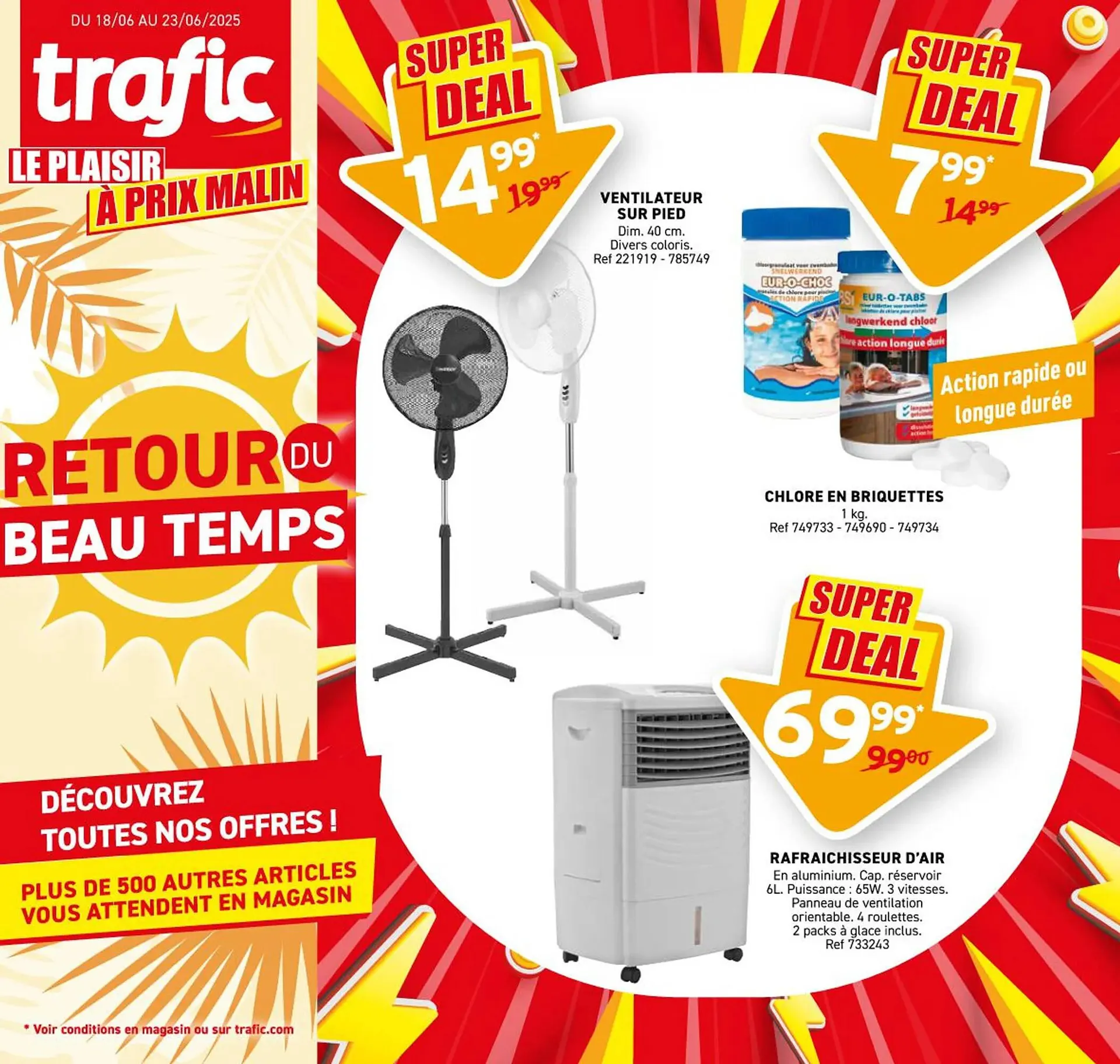 Catalogue Trafic du 18 juin au 23 juin 2025 - Catalogue page 1