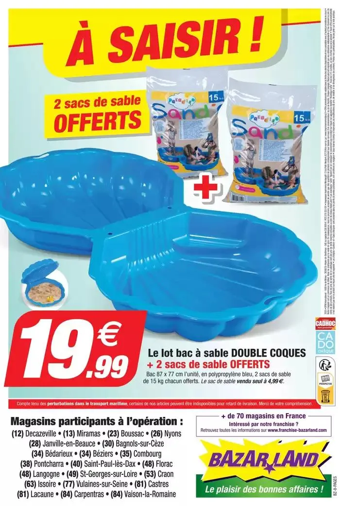 Beaux jours & bonnes affaires du 31 mars au 13 avril 2025 - Catalogue page 8