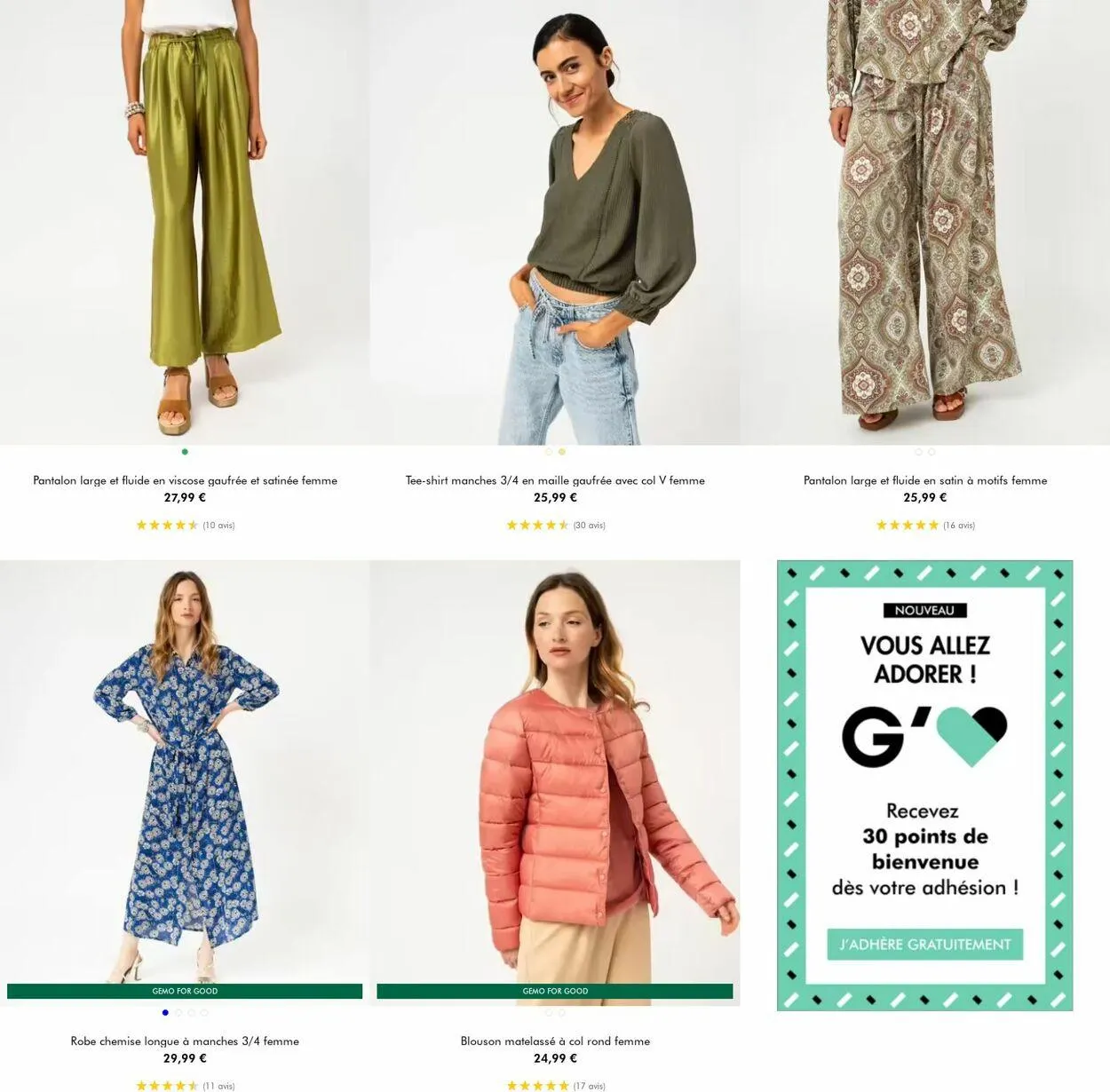 Gémo Catalogue actuel du 30 avril au 13 mai 2025 - Catalogue page 3