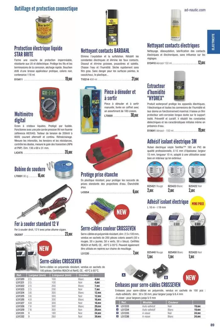 Catalogue Accastillage Diffusion 2025 du 1 janvier au 31 décembre 2025 - Catalogue page 91