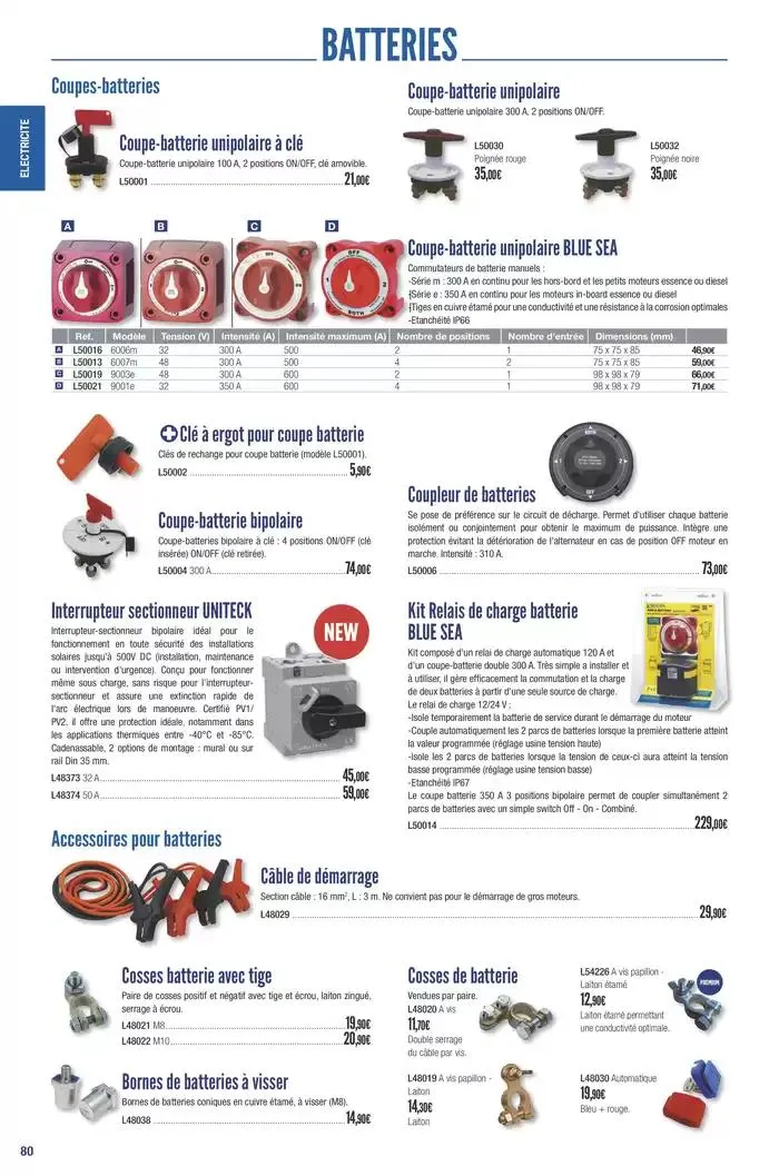 Catalogue Accastillage Diffusion 2025 du 1 janvier au 31 décembre 2025 - Catalogue page 82