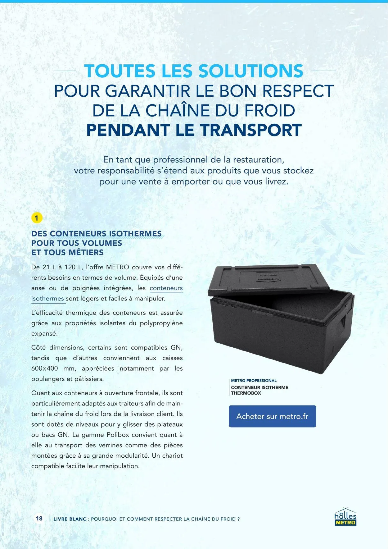 Metro du 7 juillet au 21 juillet 2025 - Catalogue page 18