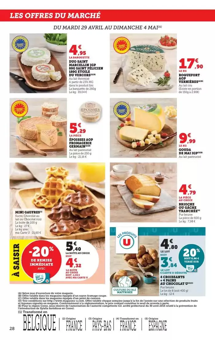 Catalogue SUPER U du 29 avril au 11 mai 2025 - Catalogue page 28