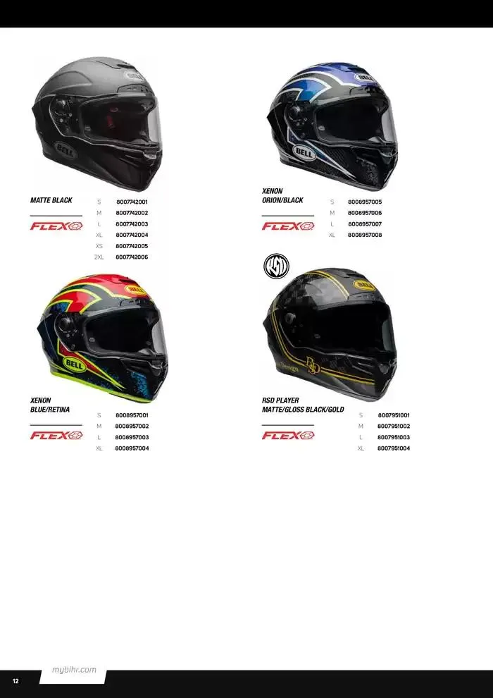 BELL Spring 2025 du 27 mars au 31 décembre 2025 - Catalogue page 12