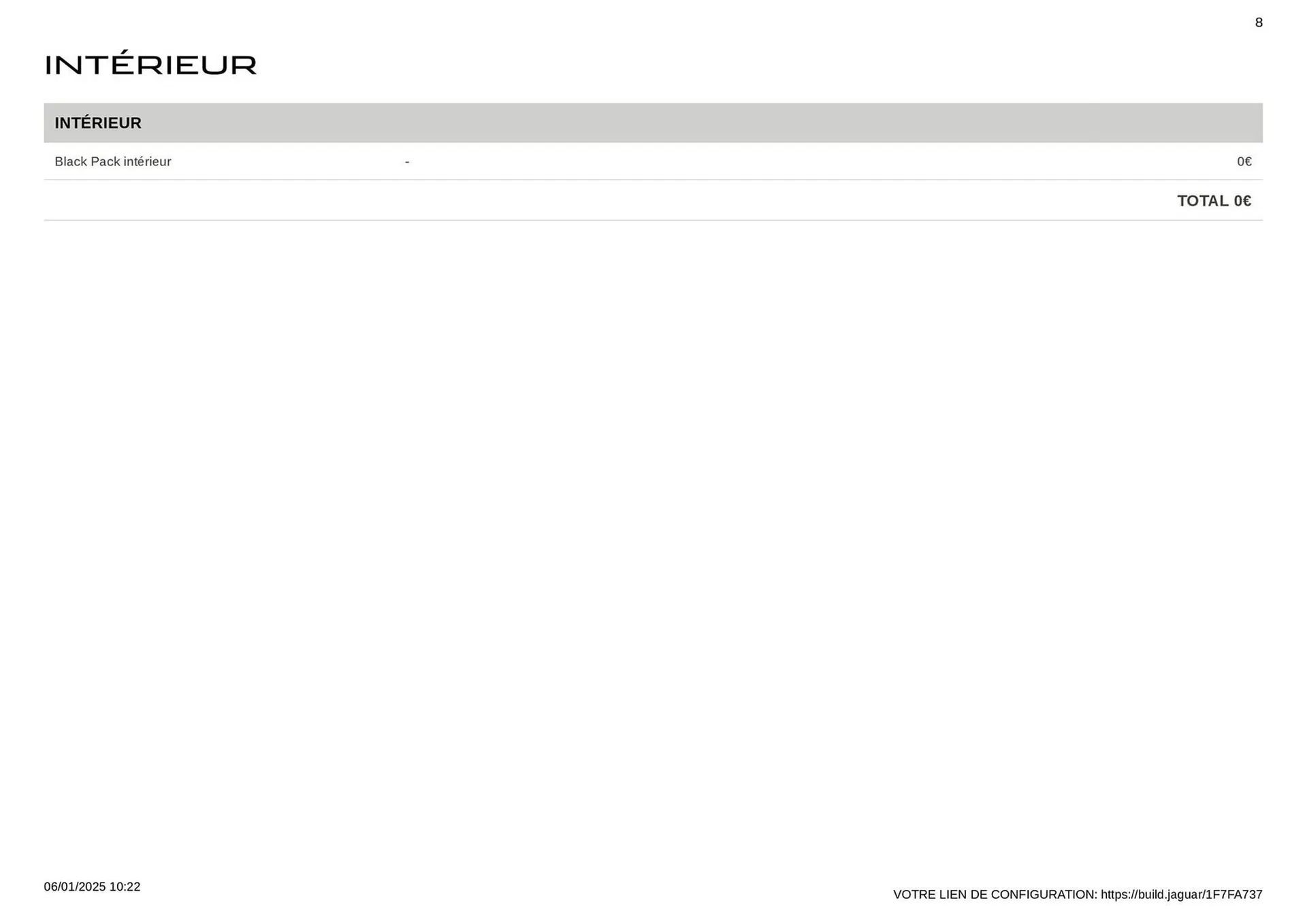 Catalogue Jaguar du 6 janvier au 31 décembre 2025 - Catalogue page 8