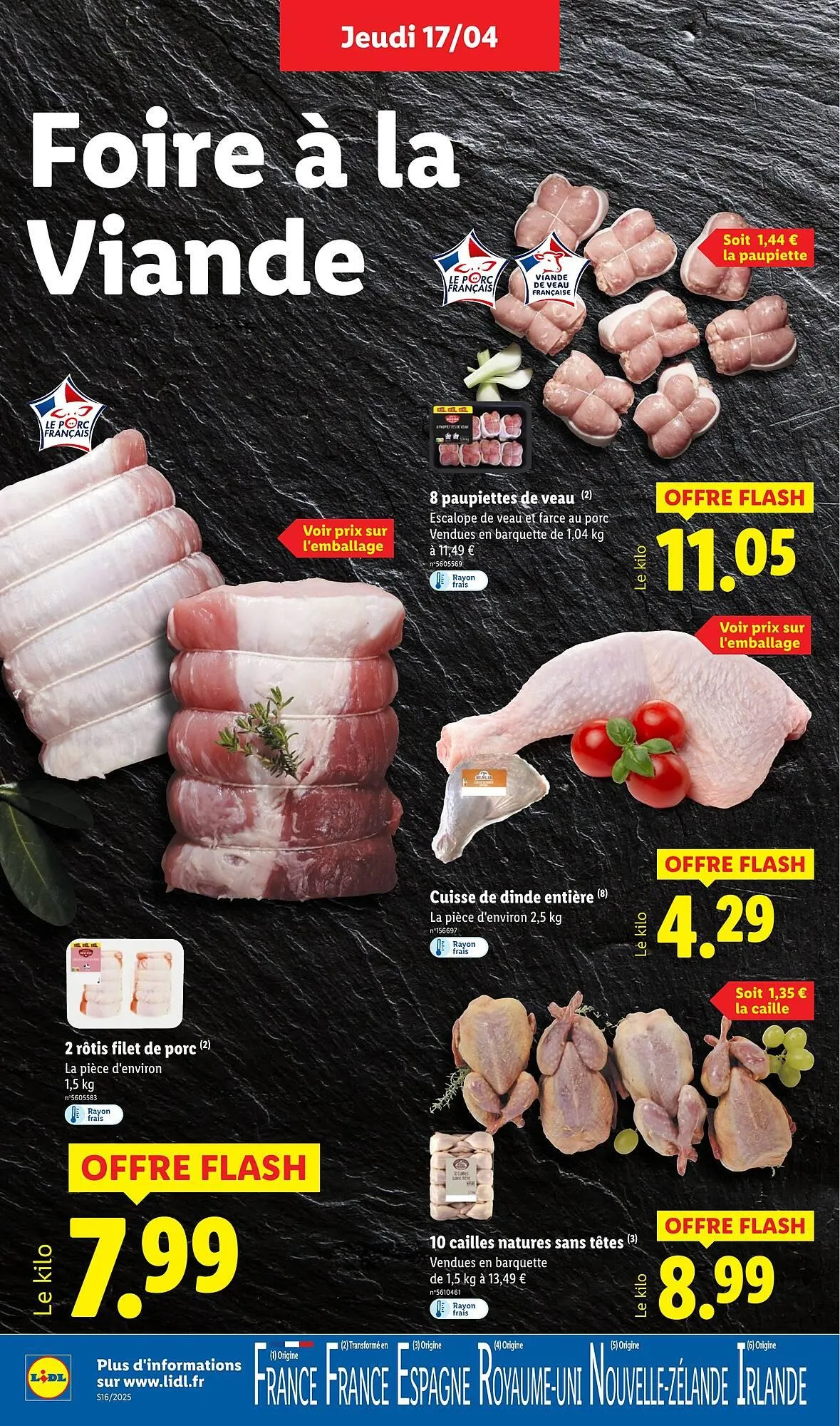 Catalogue Lidl du 17 avril au 23 avril 2025 - Catalogue page 4