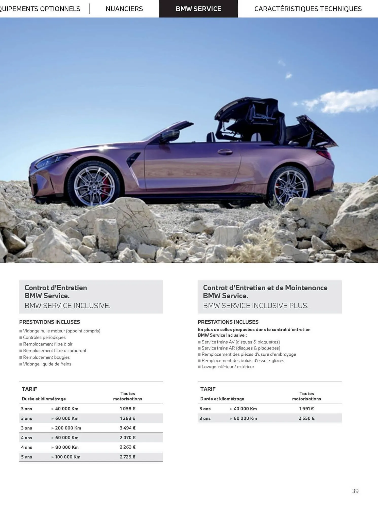 Catalogue BMW du 5 novembre au 5 novembre 2026 - Catalogue page 39