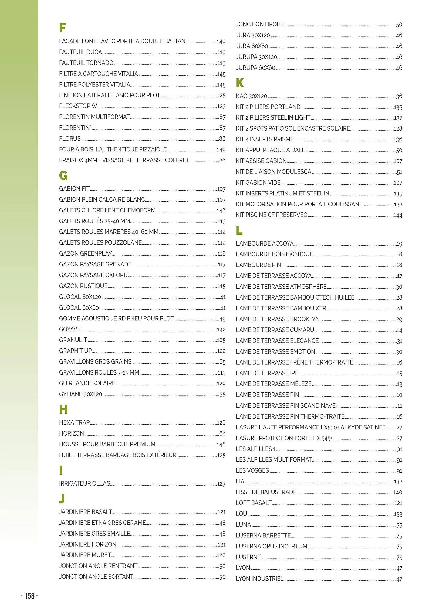 Catalogue Samse du 21 mars au 31 décembre 2025 - Catalogue page 158