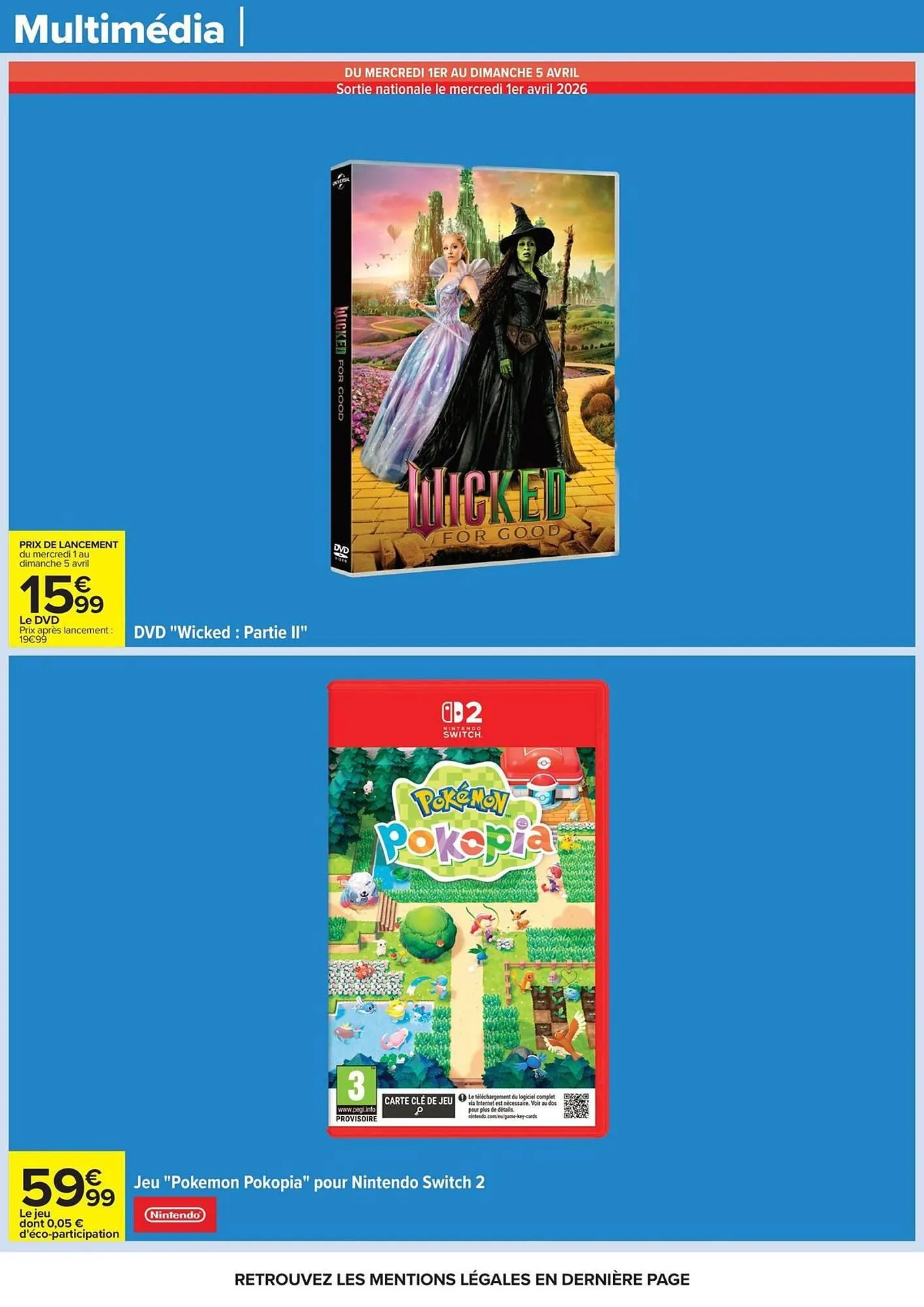 Catalogue Carrefour du 31 mars au 13 avril 2026 - Catalogue page 61