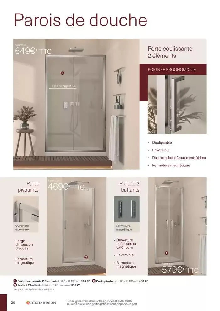 Collections Exclusives 2025 du 11 avril au 31 décembre 2025 - Catalogue page 36