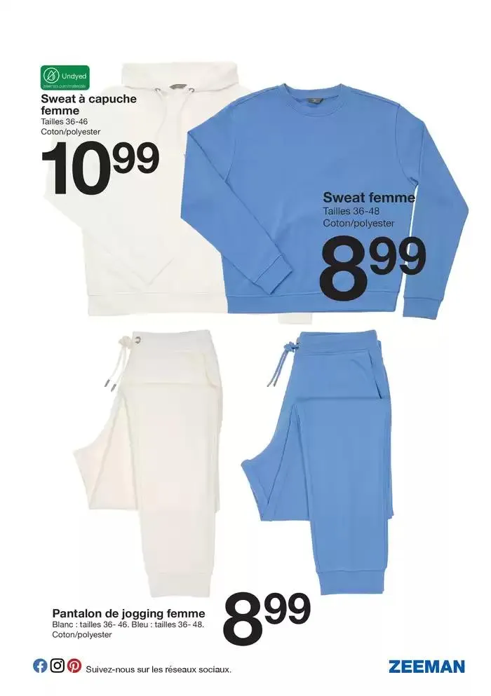 Nos basiques intemporels vont bien avec tout. du 3 mars au 14 mars 2025 - Catalogue page 19