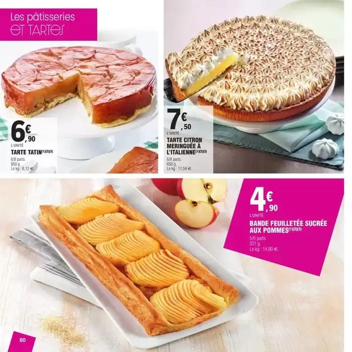 CARTE TRAITEUR PERMANENTE - MIXTE du 27 mars au 24 novembre 2025 - Catalogue page 60